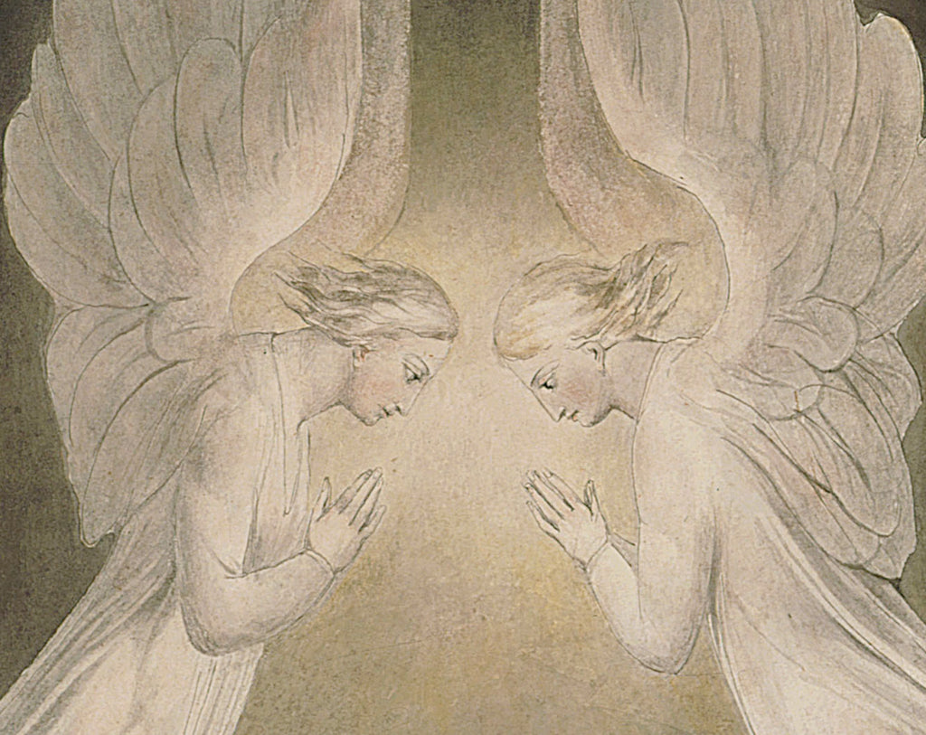 Christ in the Sepulchre, Guarded by Angels, William Blake
