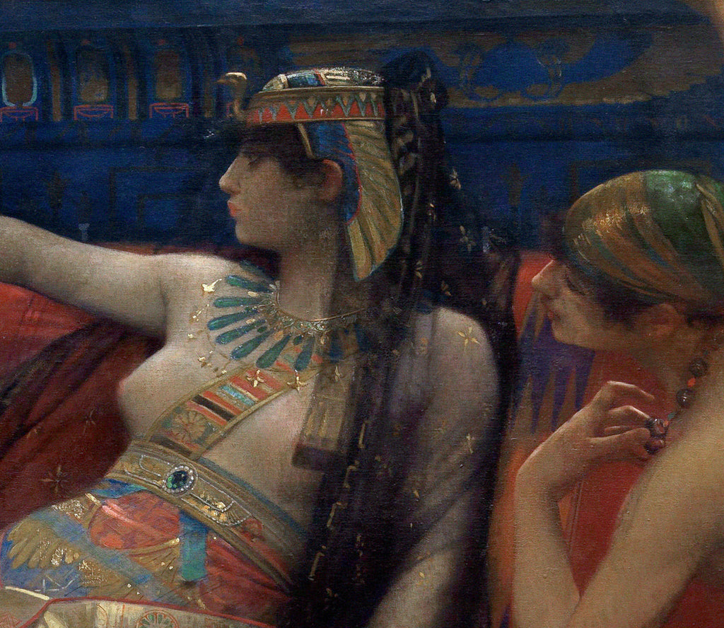 Alexandre Cabanel Fine Art Print, Cleopatra Testing Poison