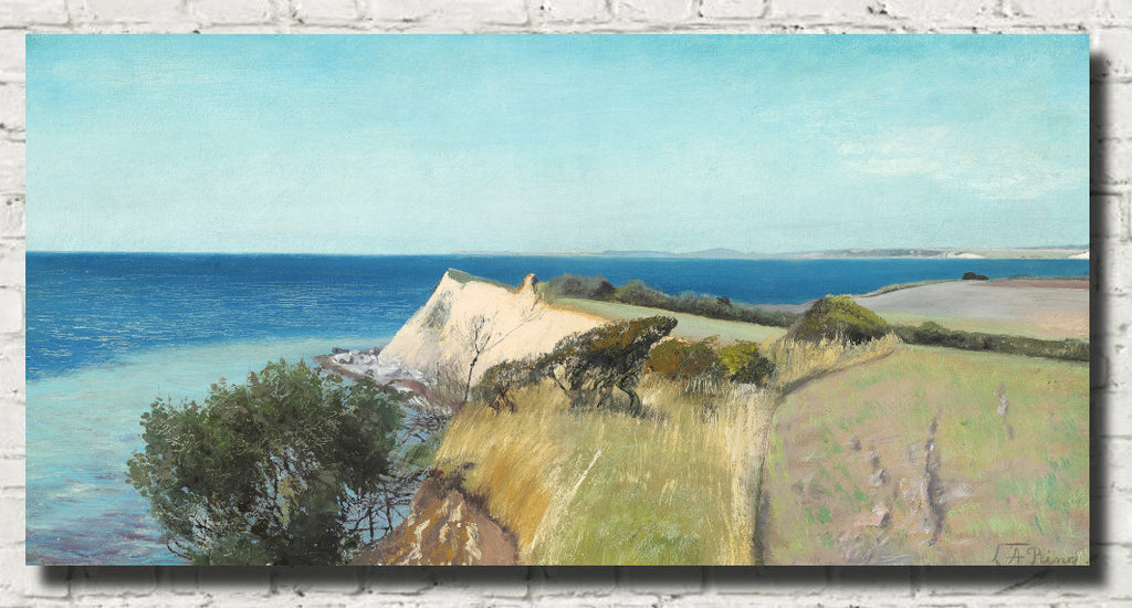 Laurits Andersen Ring Fine Art Print, Cliff at the island Enø