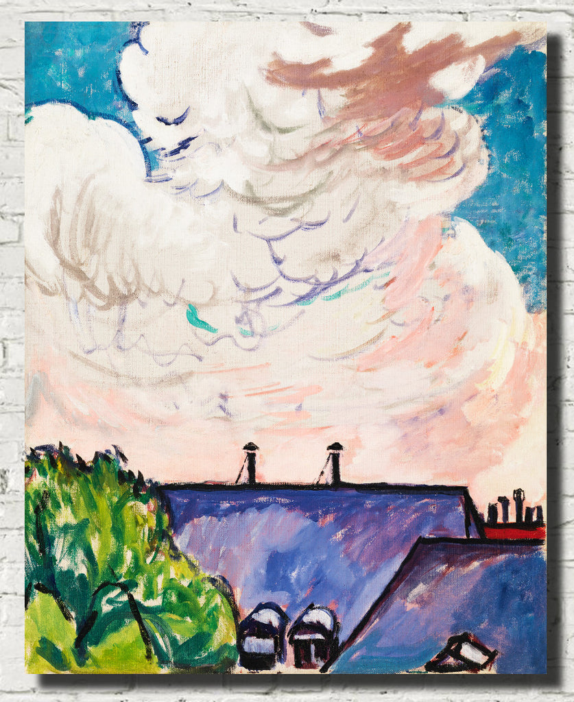 Henry Lyman Saÿen Fine Art Print : Clouds