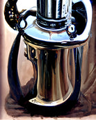 Coffee Percolator, Abstract Print Framed Wall Art