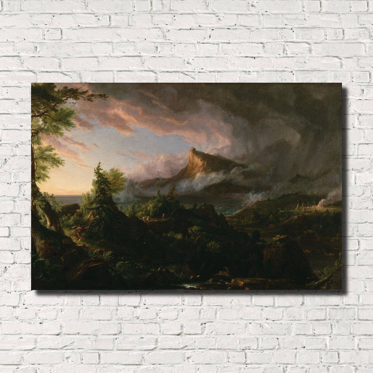 Thomas Cole, Old Masters Fine Art Print, The Savage State
