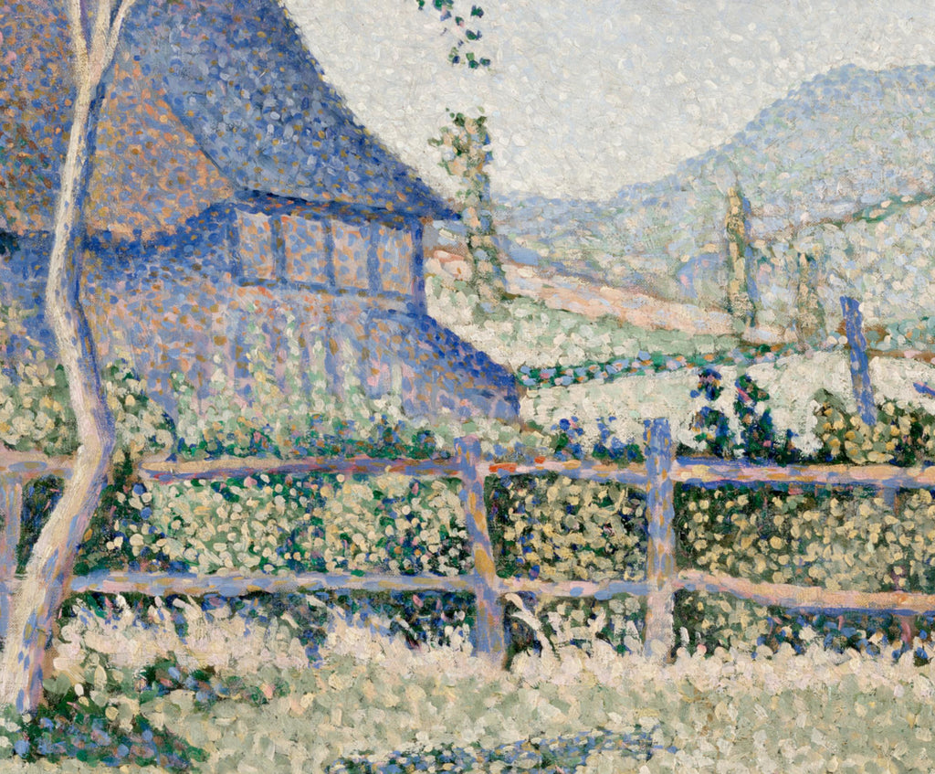 Paul Signac Fine Art Print, Comblat-le-Château, the Meadow (Le Pré)