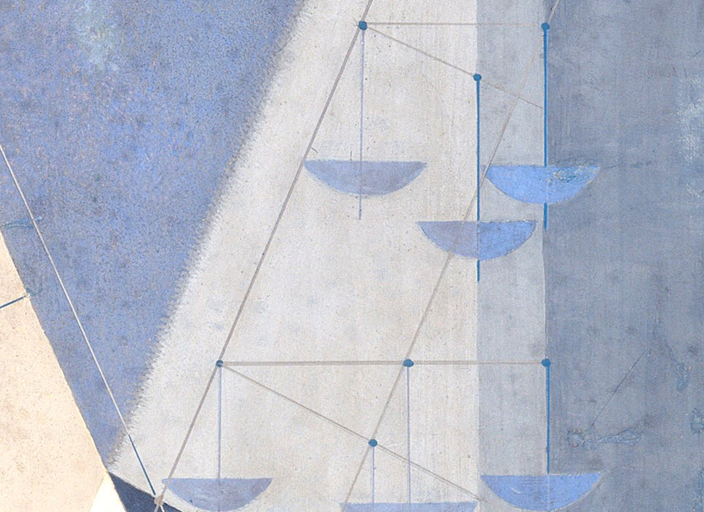 Karol Hiller Abstract Art Print, Composition 215A
