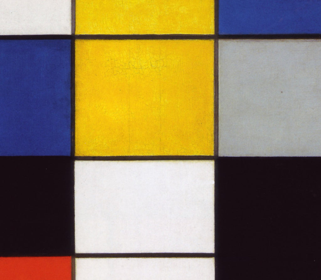 Piet Mondrian Abstract Fine Art Print, Composition A