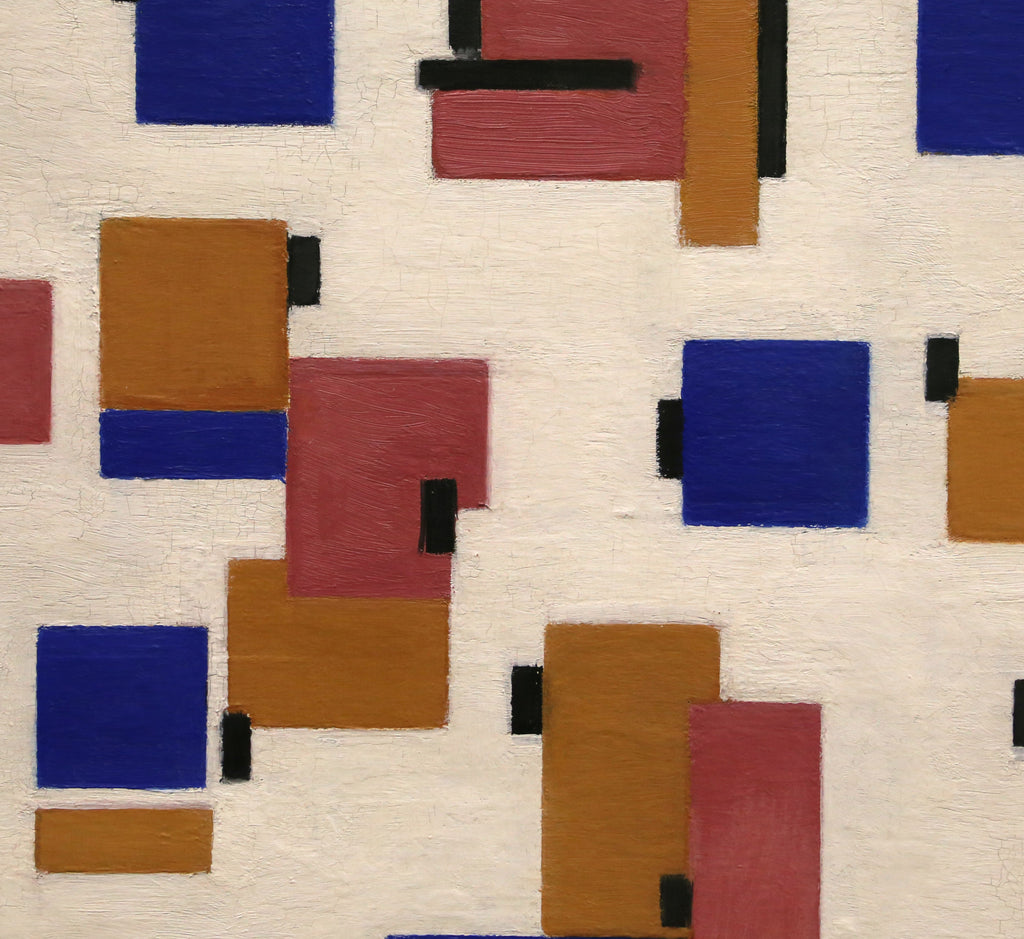 Piet Mondrian Abstract Fine Art Print, Composition B