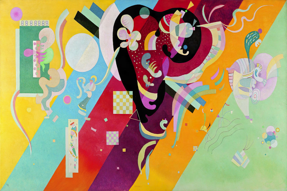 Wassily Kandinsky Abstract Framed Art Print, Composition IX