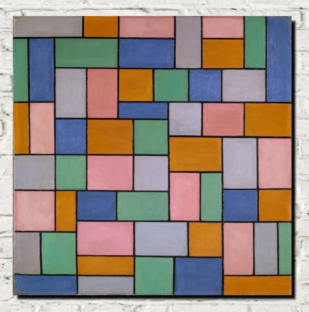 Abstract Composition in dissonances, Theo van Doesburg