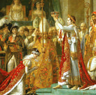 Jacques-Louis David Fine Art Print : Coronation of Emperor Napoleon I and Coronation of the Empress Josephine in Notre-Dame de Paris, December 2, 1804