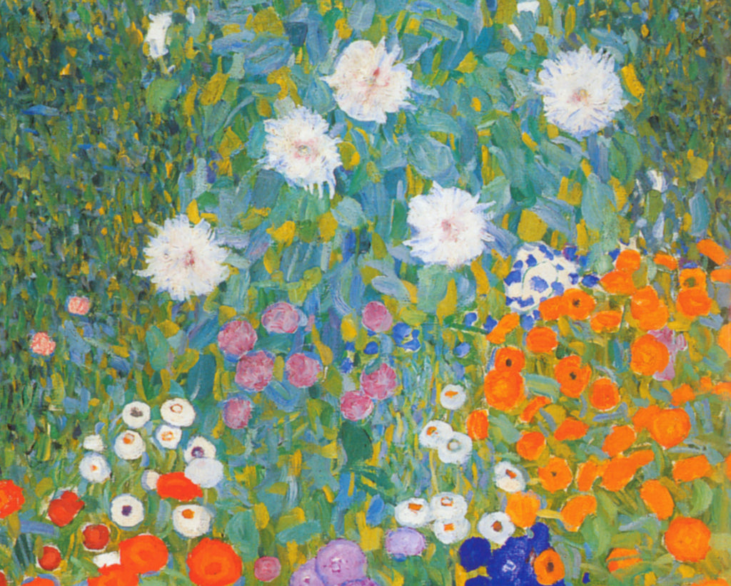 Gustav Klimt, Flower Garden