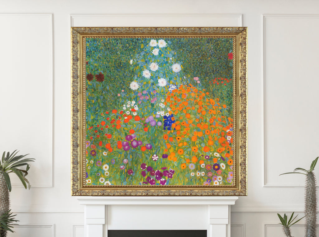Gustav Klimt, Flower Garden