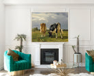 Cows In A Pasture, Constant Troyon Fine Art Print