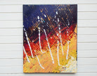 Original Painting James Lucas, Primeval Storm Abstract