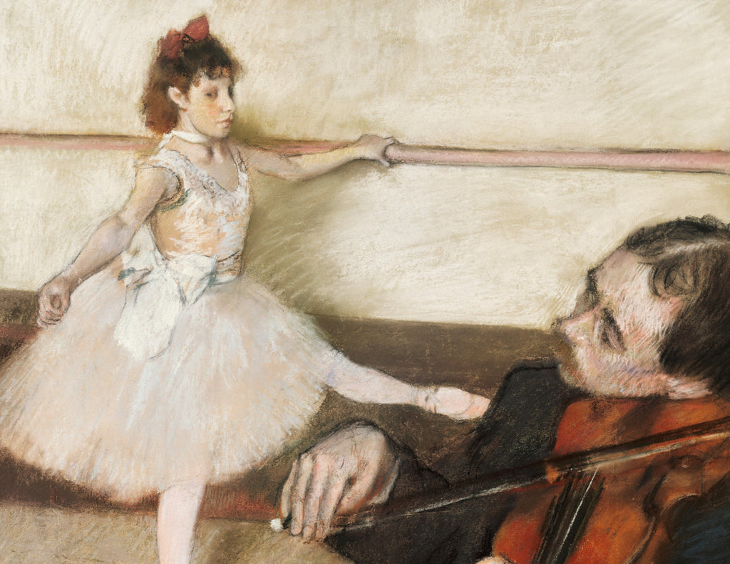 Edgar Degas, Fine Art Print : Dance Lesson