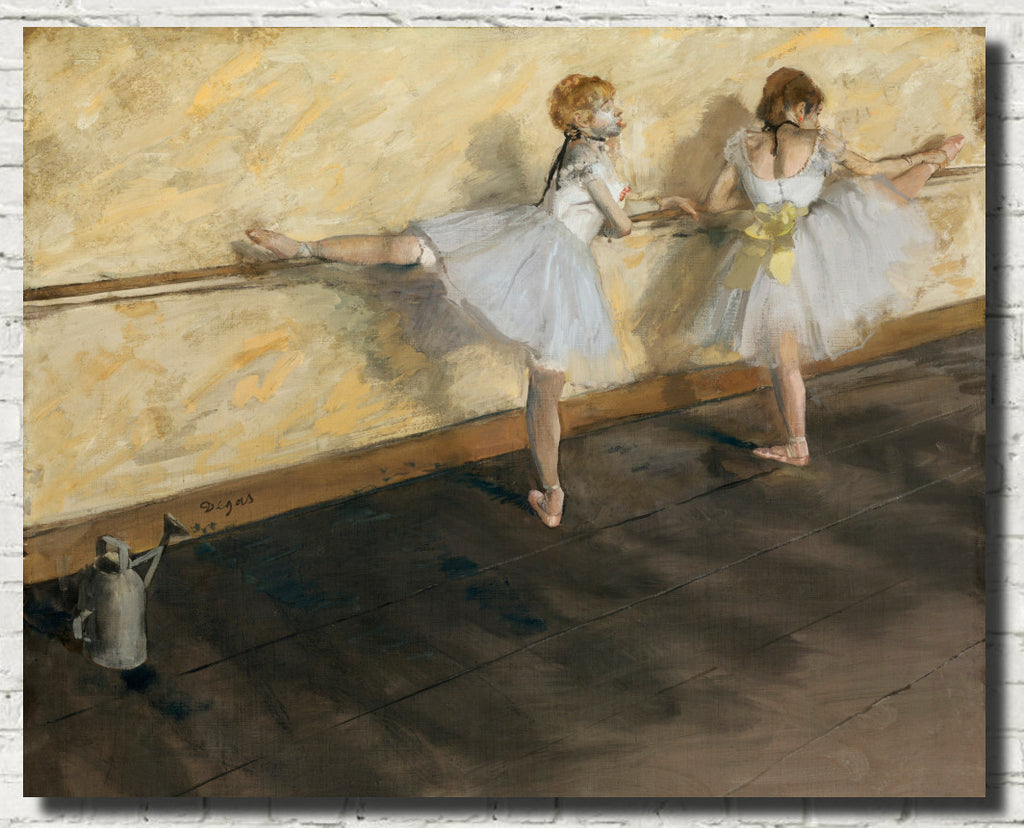 Edgar Degas, Fine Art Print : Dancers Practicing at the Barre