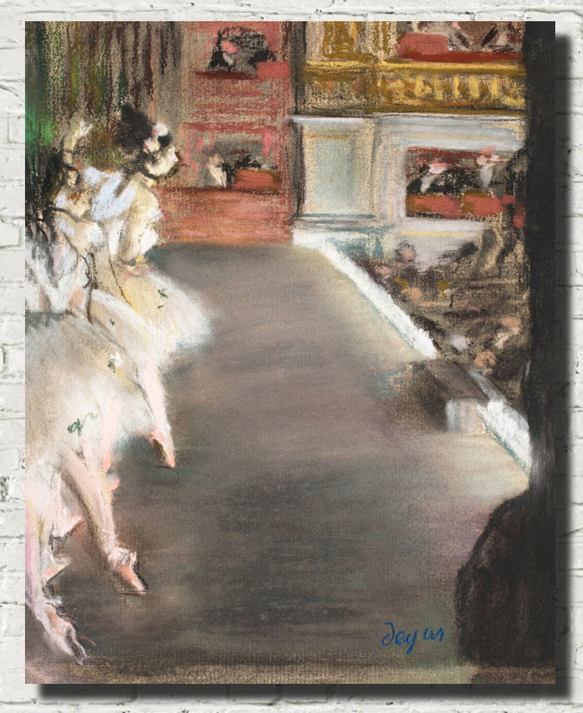Edgar Degas, Fine Art Print : Dancers at the Old Opera House