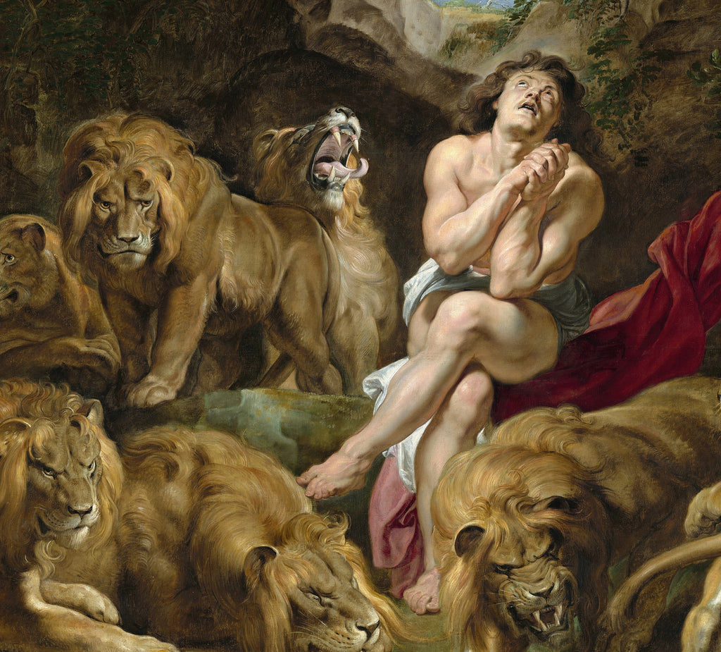 Daniel in the Lions’ Den, Peter Paul Rubens Fine Art Print