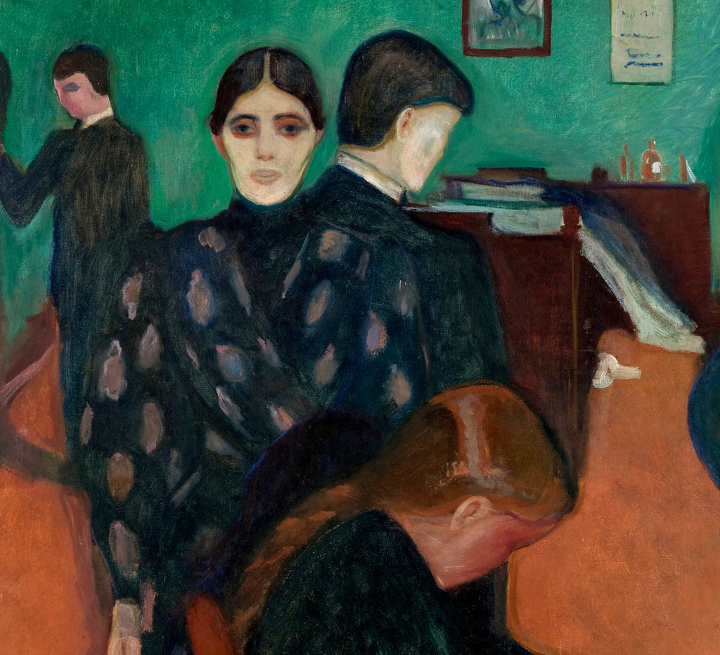 Edvard Munch Fine Art Print, Death in the Sickroom