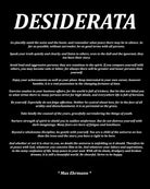 Desiderata by Max Ehrmann, Typography Print