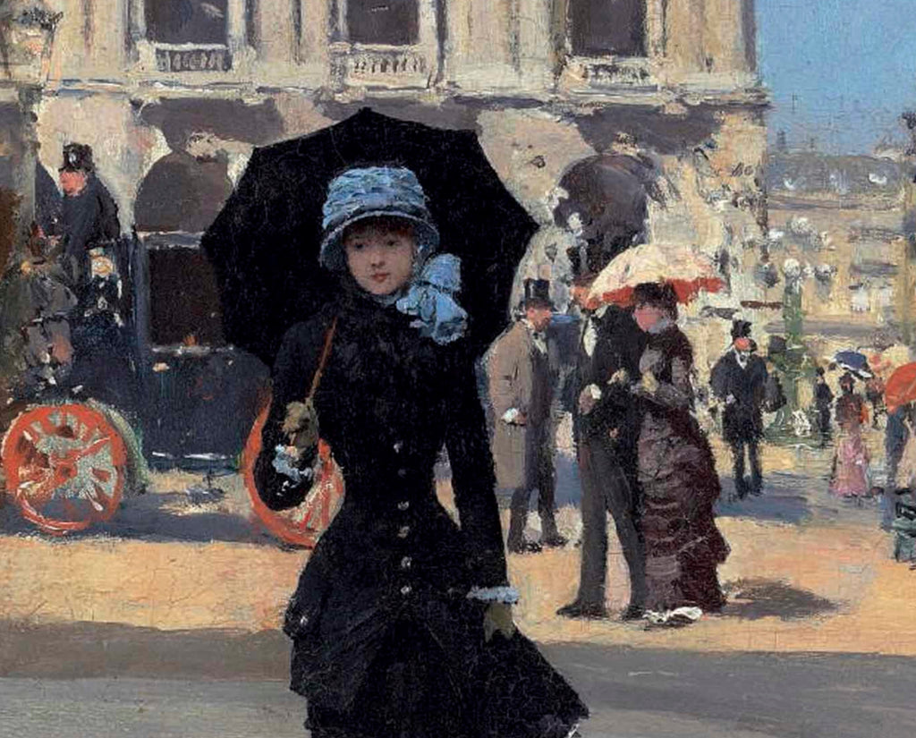 Jean Béraud Impressionist Fine Art Print, in Front of the Opera