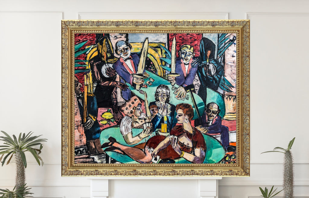 Max Beckmann, Dream of Monte Carlo - New Objectivity