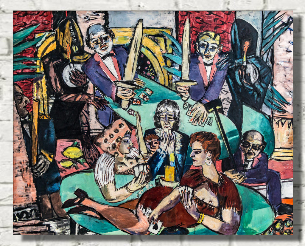 Max Beckmann, Dream of Monte Carlo - New Objectivity