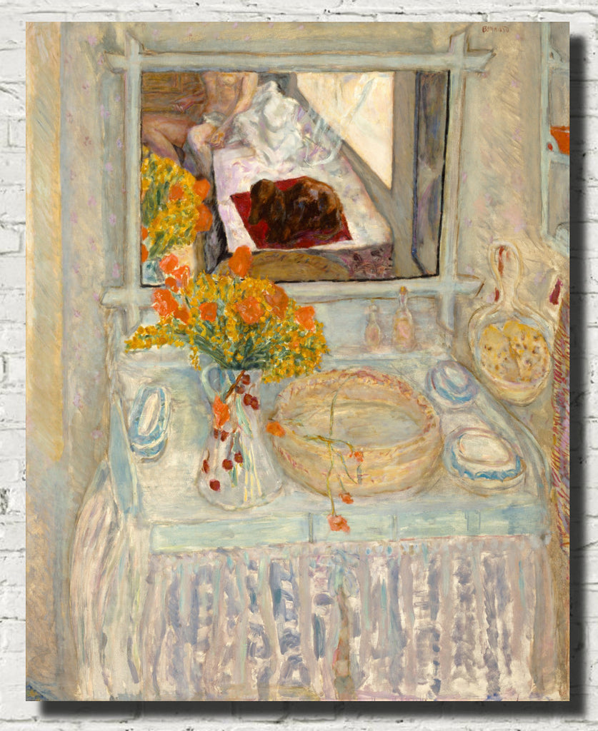 Pierre Bonnard Fine Art Print, Dressing Table and Mirror