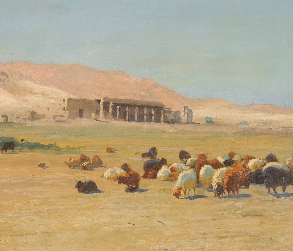 Joseph Farquharson Fine Art Print, Egyptian Landscape