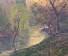 Julian Onderdonk Fine Art Print, Early Morning on the San Antonio River at Mill Bridge