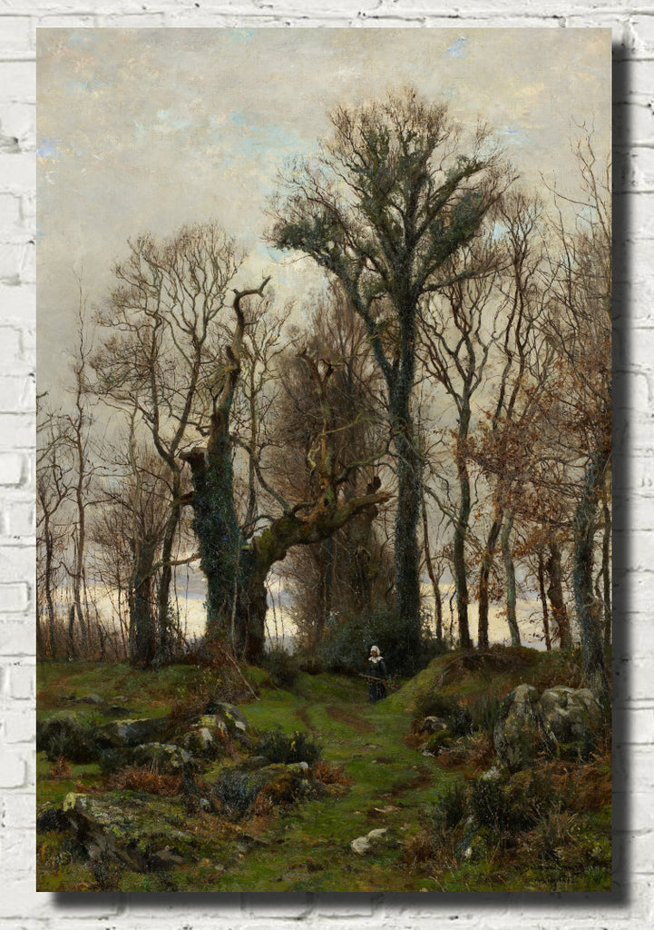 Edge of the Moor, Brittany, Hugh Bolton Jones Fine Art Print