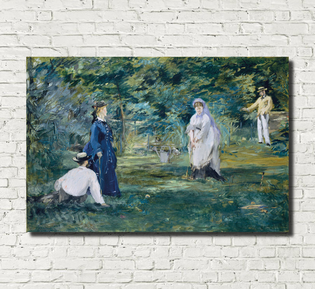 Édouard Manet, French Fine Art Print : A Game of Croquet
