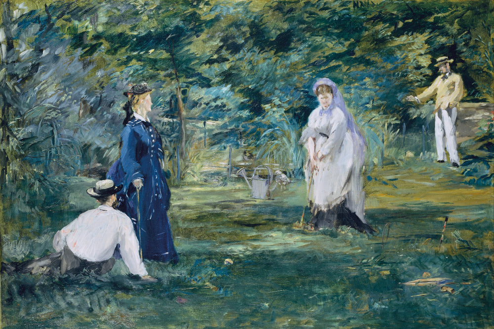 Édouard Manet, French Fine Art Print : A Game of Croquet
