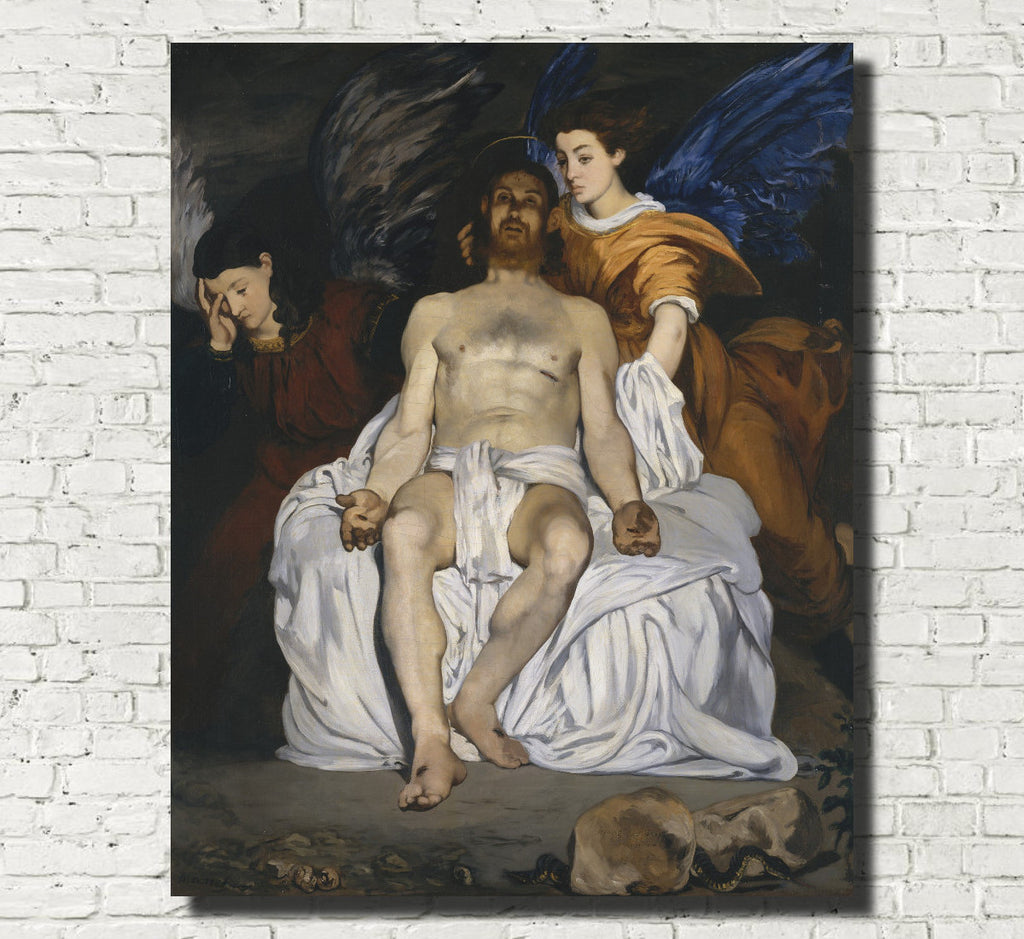 Édouard Manet, French Fine Art Print : Le Christ Mort et Les Anges