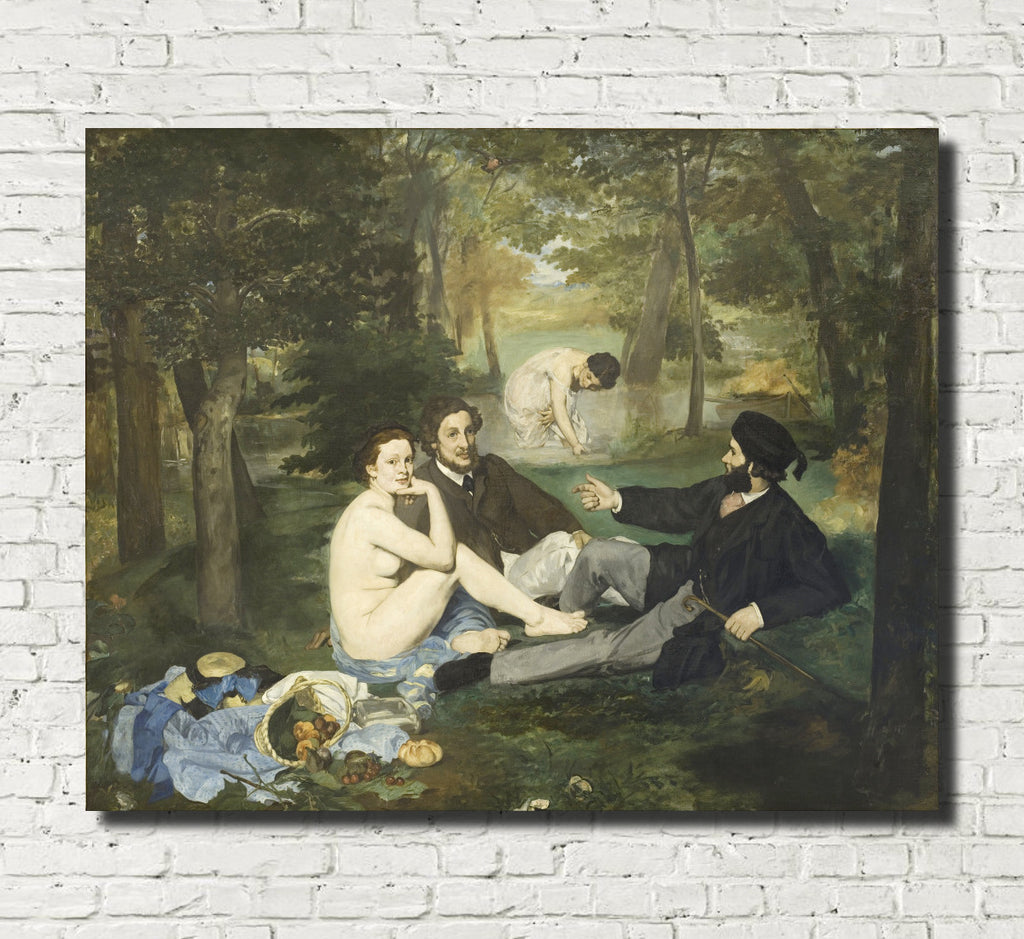 Édouard Manet, French Fine Art Print : Luncheon on the Grass
