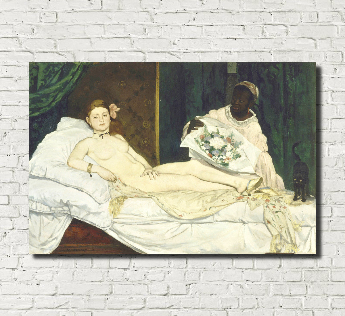 Édouard Manet, French Fine Art Print : Olympia