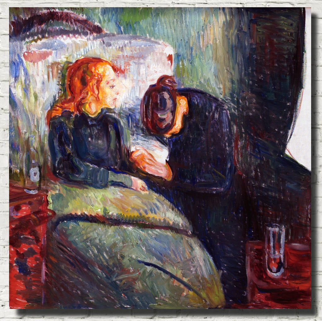 Edvard Munch Fine Art Print, The Sick Child