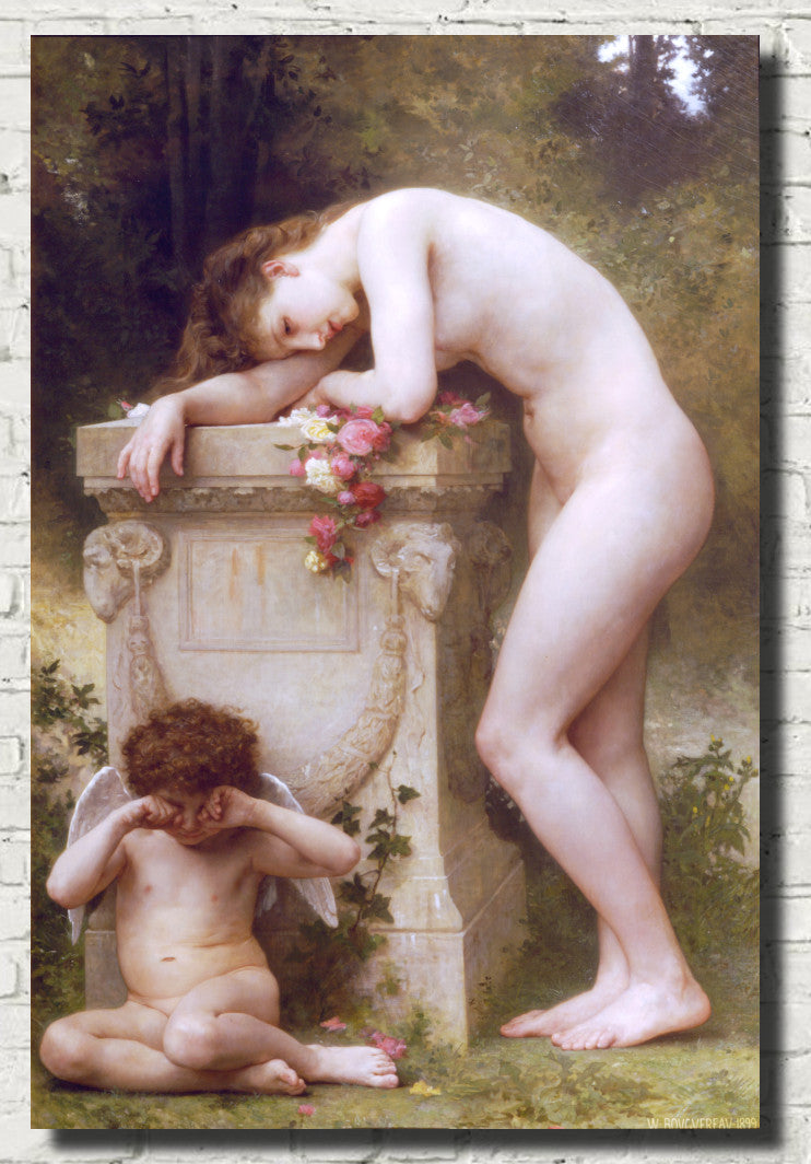 William-Adolphe Bouguereau, Fine Art Print : Elegy