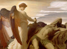 Elijah in the Wilderness, Frederic Leighton Fine Art Print