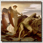 Elijah in the Wilderness, Frederic Leighton Fine Art Print