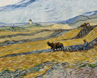 Enclosed Field with Ploughman, Vincent Van Gogh Fine Art Print