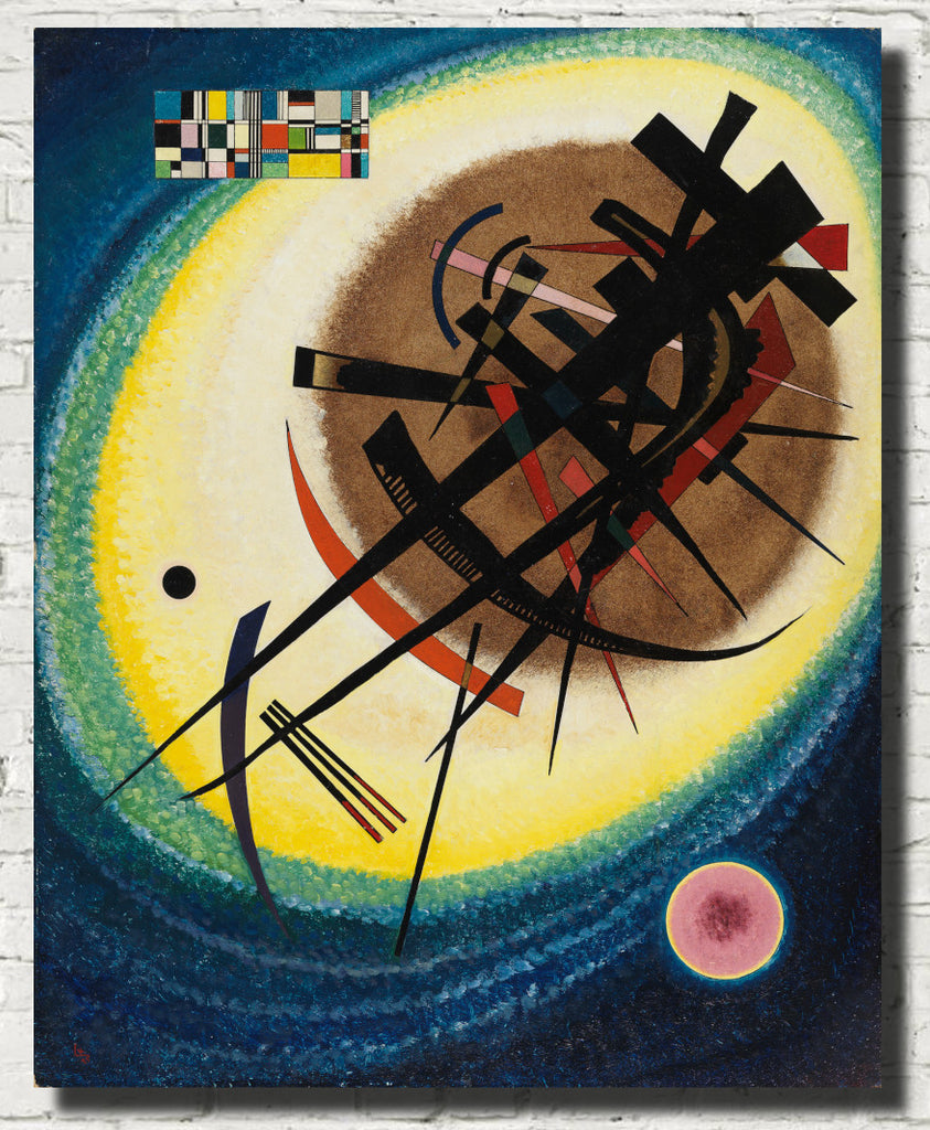 Wassily Kandinsky Abstract Fine Art Print, In the Light Oval