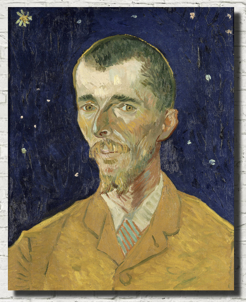 Vincent Van Gogh Fine Art Print, Portait of Poet Eugène Boch