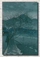 Evening in Beppu, Hasui Kawase, Japanese Art Print