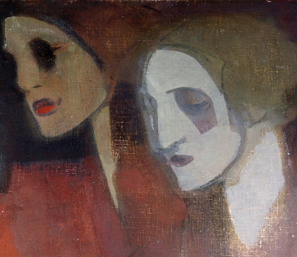 Helene Schjerfbeck Fine Art Print, Factory Workers on the Way to Work