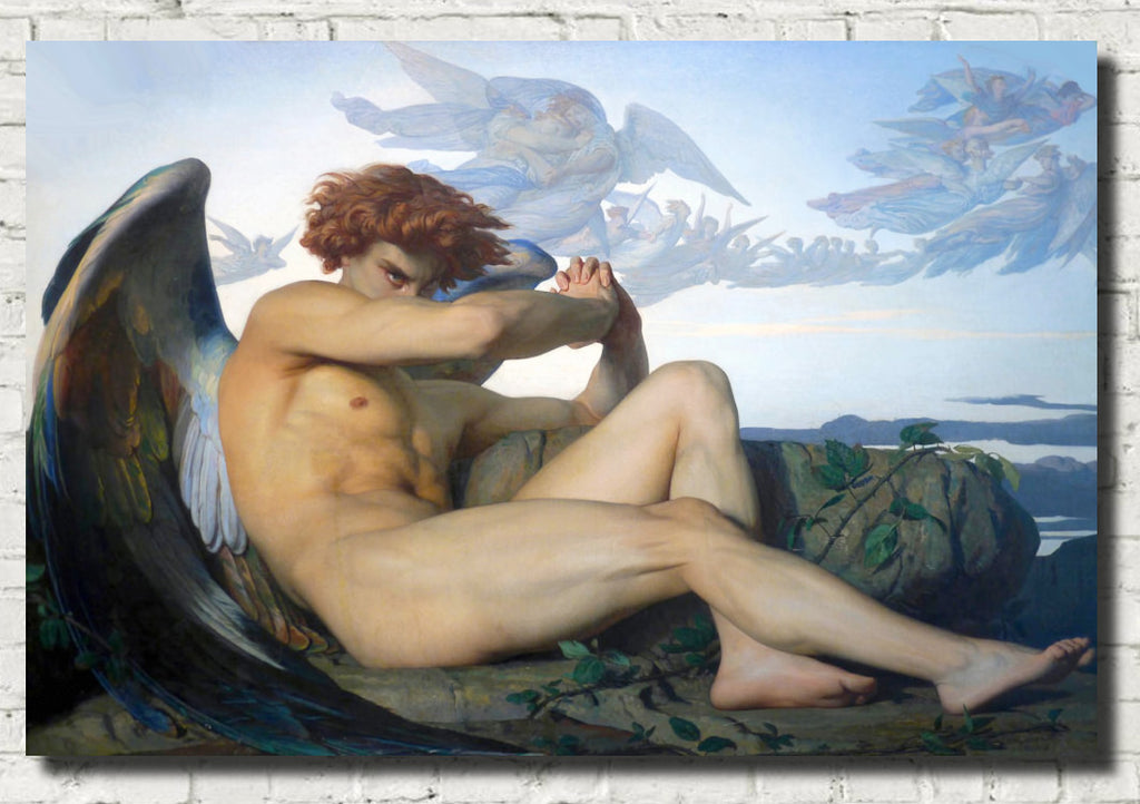 Alexandre Cabanel Fine Art Print : Fallen Angel