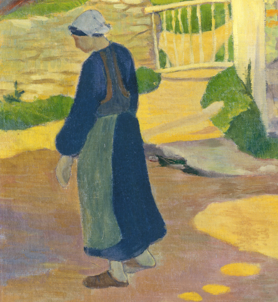 Paul Sérusier Abstract Fine Art Print, Farmhouse at Le Pouldu