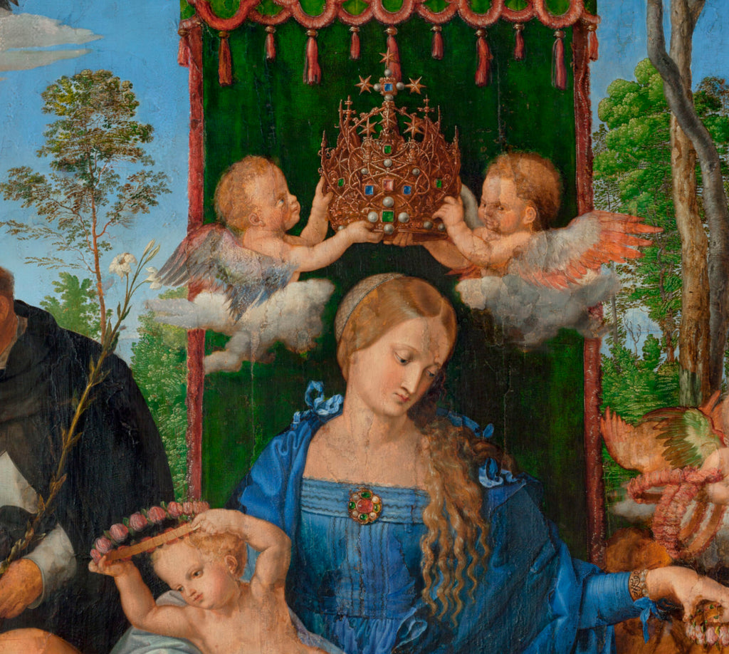 Albrecht Dürer Fine Art Print, Feast of the Rosary