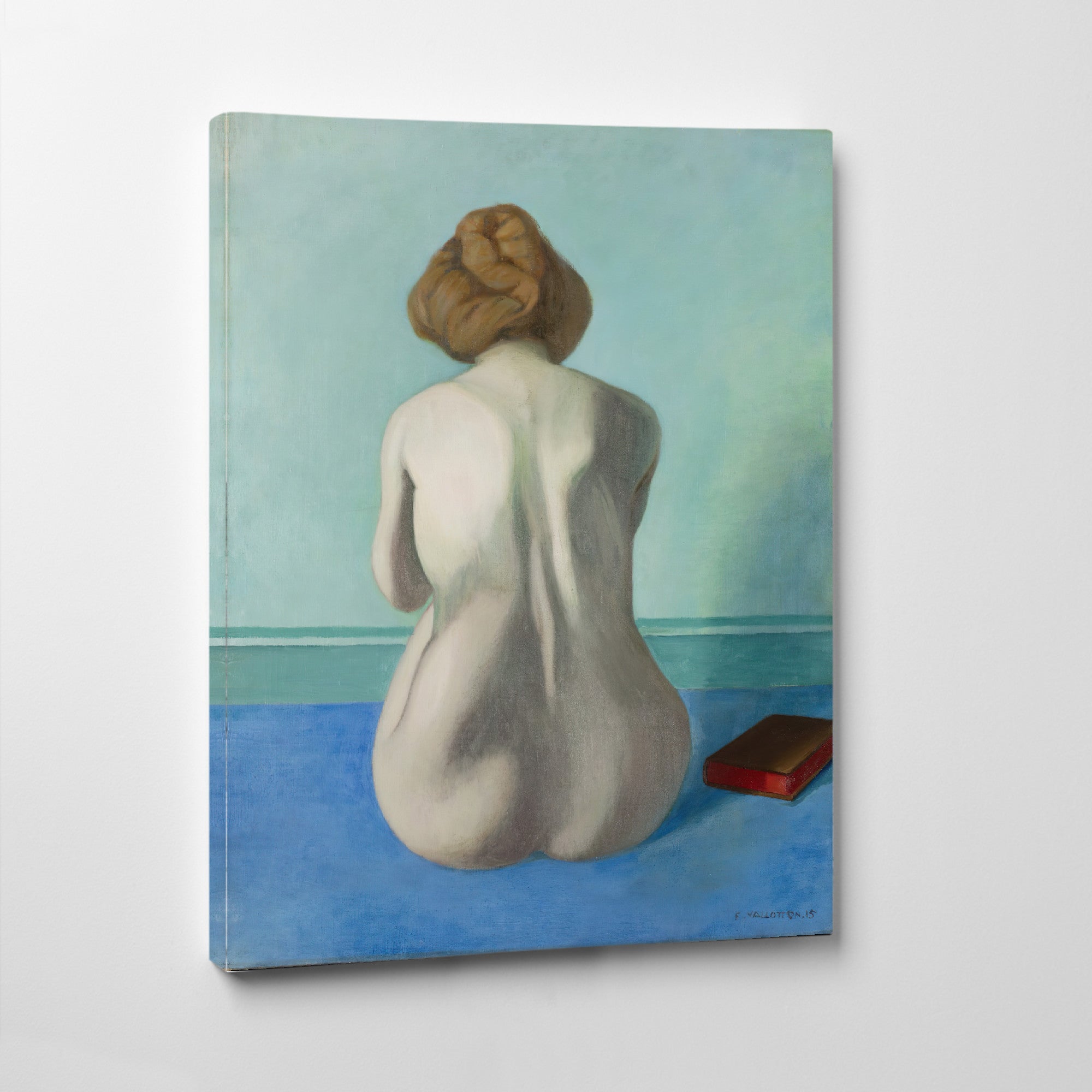 Seated Nude from the rear, Félix Vallotton