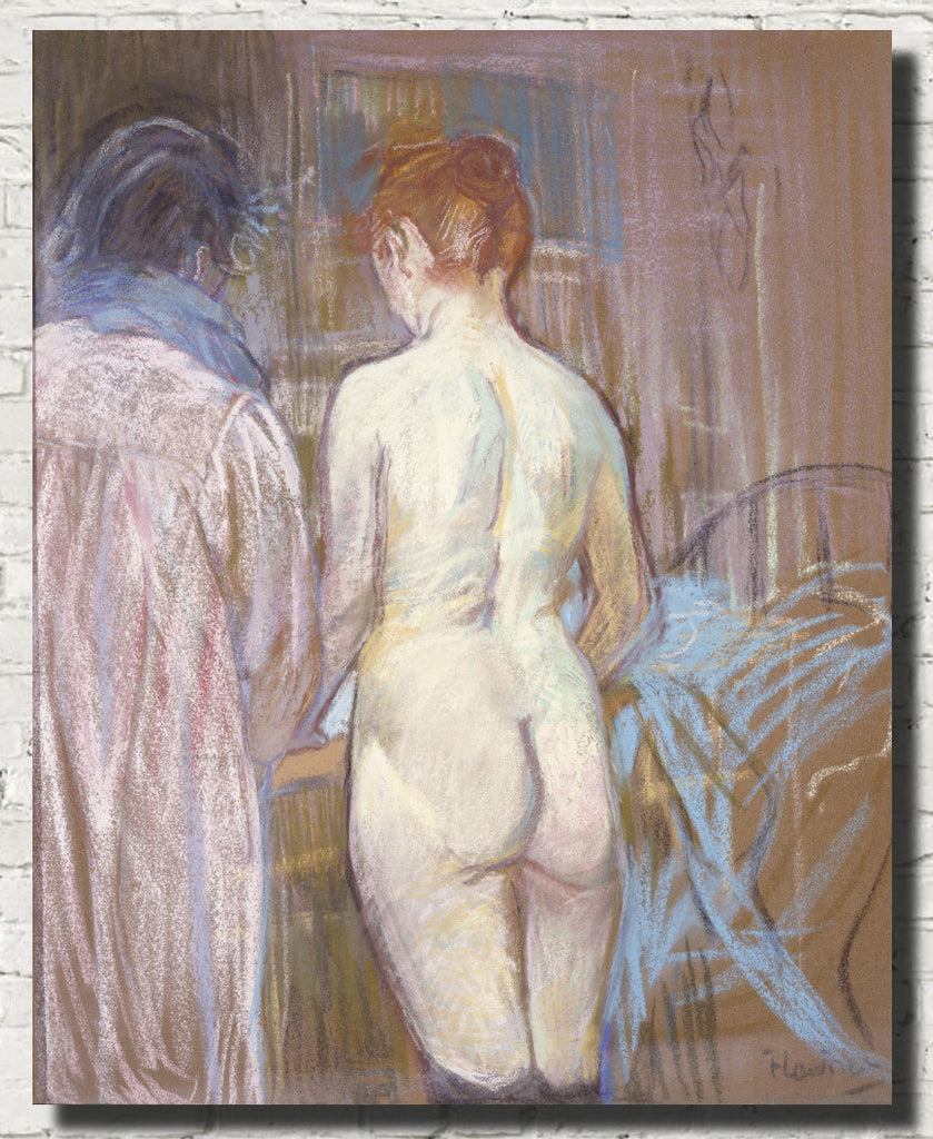 Henri de Toulouse-Lautrec Fine Art Print, Femmes de maison