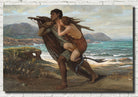 Fisherman And Mermaid, Elihu Vedder Fine Art Print